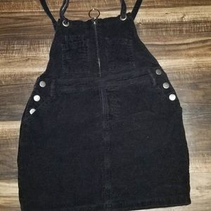 Black Fashion Nova overall dress